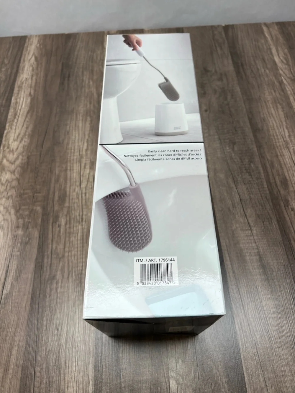 Joseph Joseph Flex Lite Advanced Toilet Brush Set - White